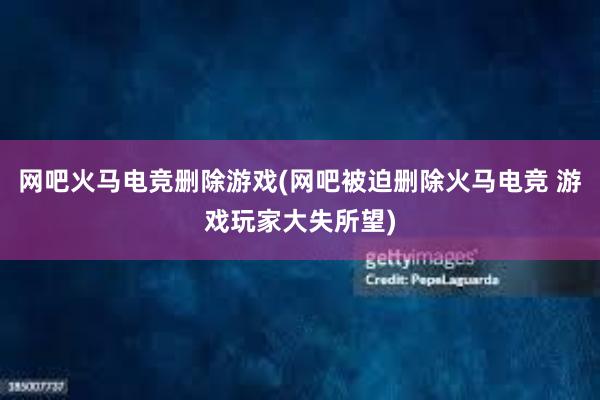 网吧火马电竞删除游戏(网吧被迫删除火马电竞 游戏玩家大失所望)